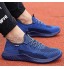 Chaussures De Travail à Embout en Acier pour Hommes Chaussures De Sécurité Anti-écrasement Respirantes Et Légères Baskets AntidérapantesSize:38,Color:Bleu