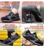 fayengan Chaussures De Sécurité Homme Embout Acier Protection Confortable Léger Respirante Unisexes Chaussures De Travail Color : Black Size : 48