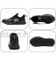 meng Chaussure de Securité Homme Femmes Chaussures de Travail avec Embout de Protection en Acier Chaussure Taille 37-47 Color : Black Size : 44 EU