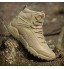 Bottes Militaires Tactiques pour Hommes Bottes de Combat de Travail de randonnée imperméables de Sport léger en Plein air décontracté,Sand color-37