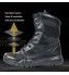 Bottes Tactiques Militaires pour Hommes Bottes de Combat en Plein air armée désert Chaussures Bottes de Travail de sécurité pour Camping randonnée entraînement Hors Route,Black-38
