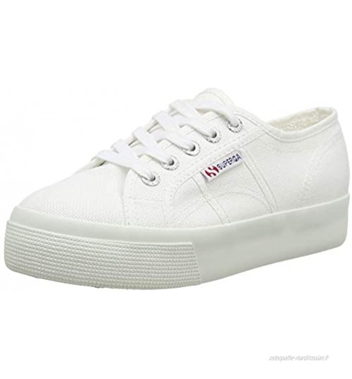 Superga 2730-cotu Chaussures de Gymnastique Femme Blanc White 901 42.5 EU