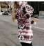 TWIOIOVE Pull vintage pour femme À capuche Grandes tailles En polaire Avec bloc de couleurs Pour l'automne et l'hiver